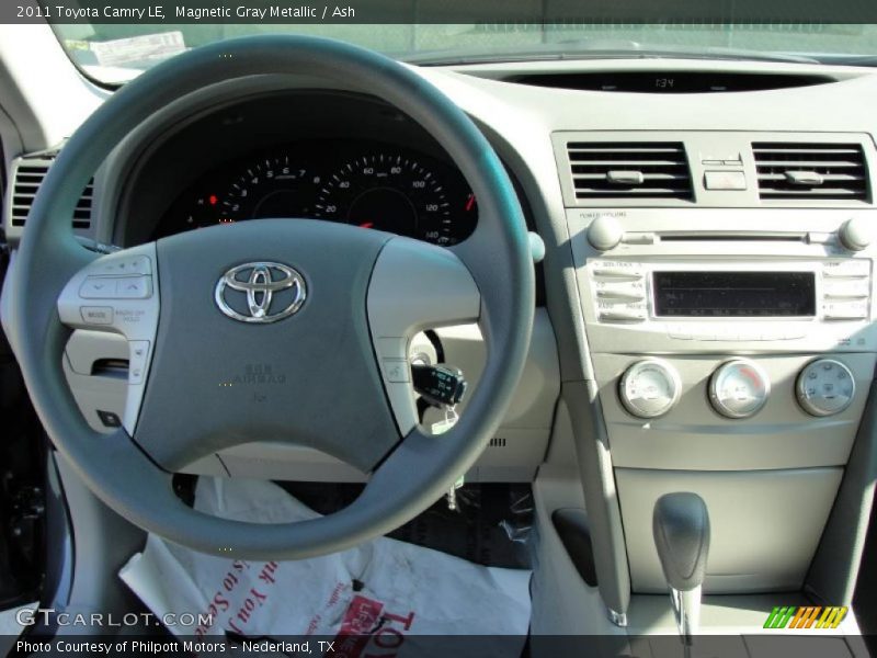 Magnetic Gray Metallic / Ash 2011 Toyota Camry LE