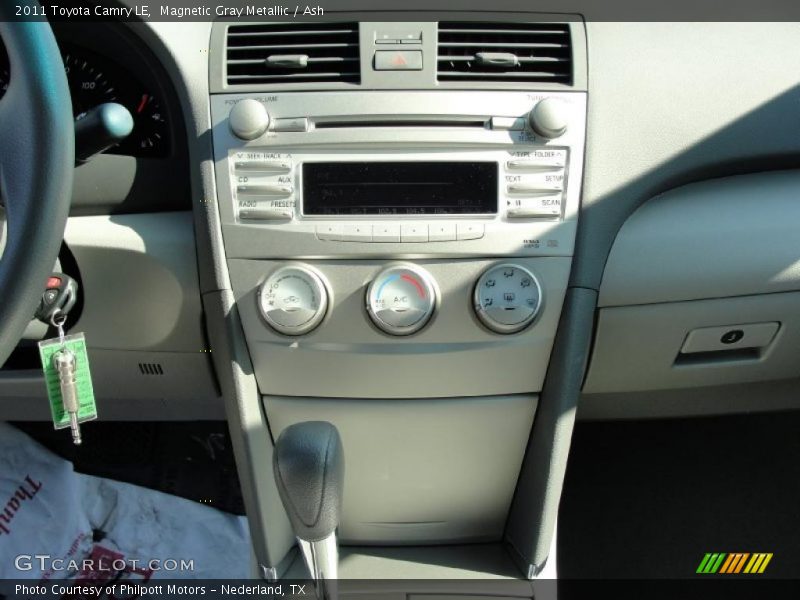 Magnetic Gray Metallic / Ash 2011 Toyota Camry LE