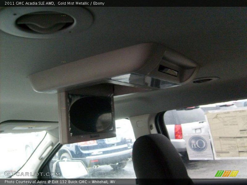 Gold Mist Metallic / Ebony 2011 GMC Acadia SLE AWD
