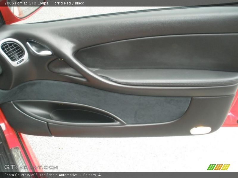 Torrid Red / Black 2006 Pontiac GTO Coupe