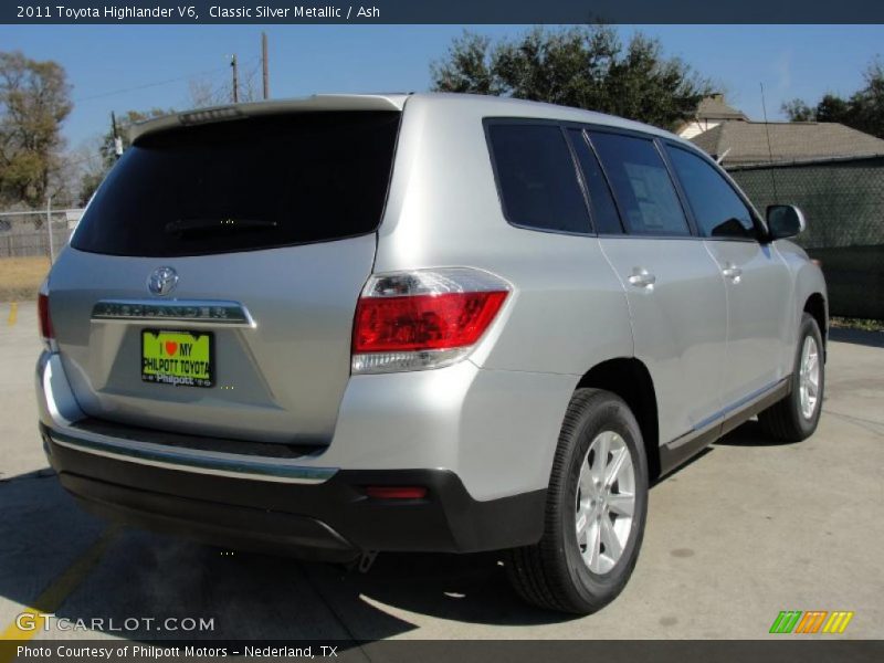 Classic Silver Metallic / Ash 2011 Toyota Highlander V6