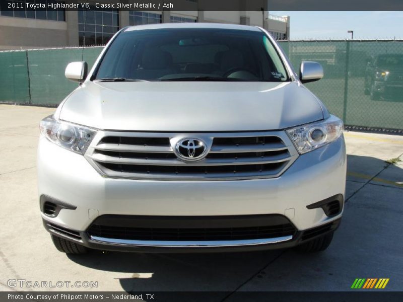 Classic Silver Metallic / Ash 2011 Toyota Highlander V6