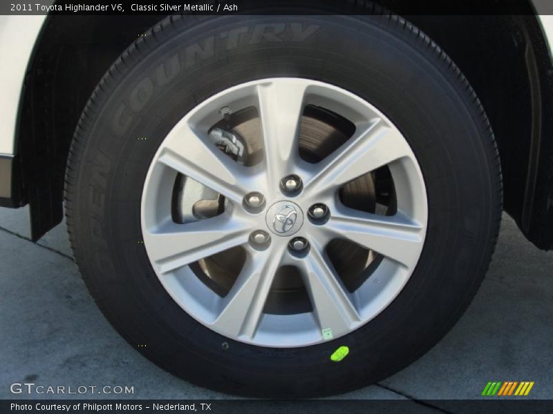  2011 Highlander V6 Wheel