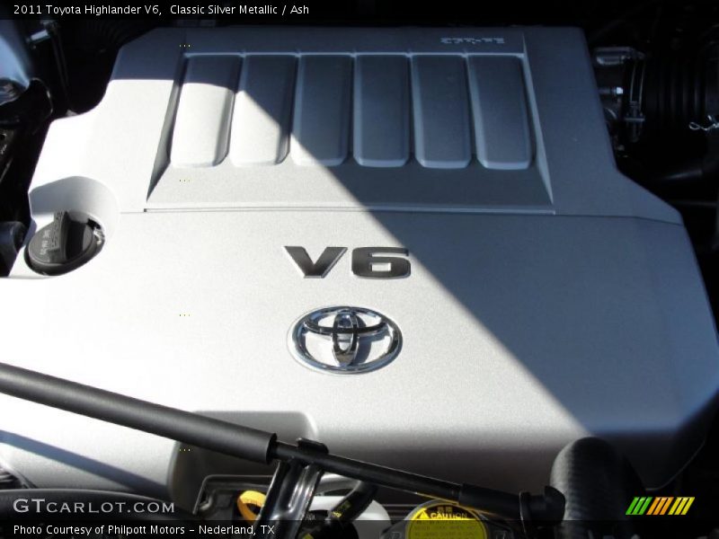  2011 Highlander V6 Engine - 3.5 Liter DOHC 24-Valve Dual VVT-i V6