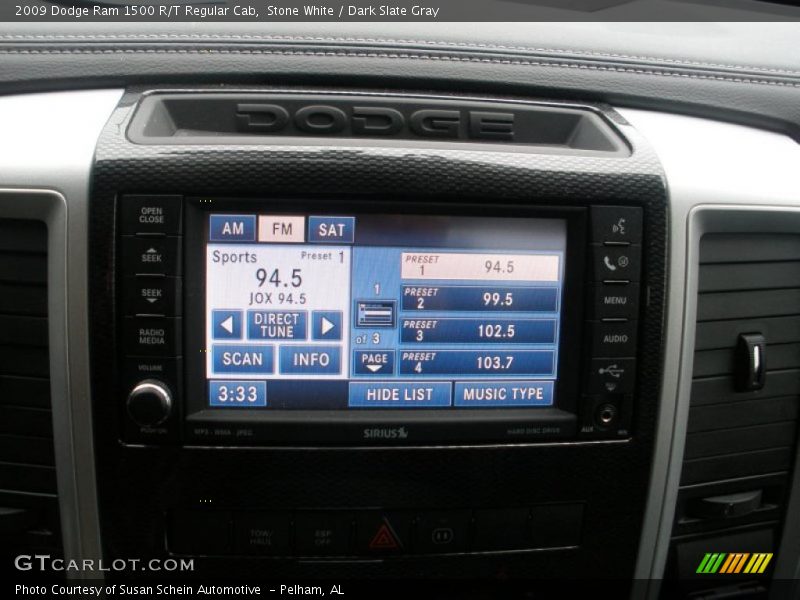 Controls of 2009 Ram 1500 R/T Regular Cab