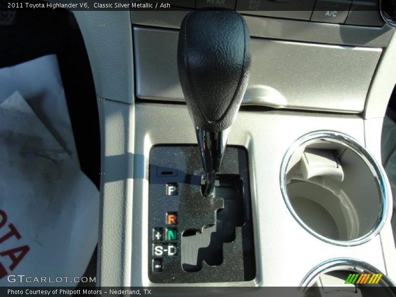  2011 Highlander V6 5 Speed ECT-i Automatic Shifter