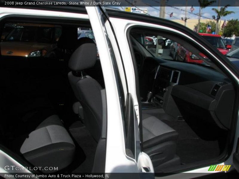 Stone White / Dark Slate Gray 2008 Jeep Grand Cherokee Laredo
