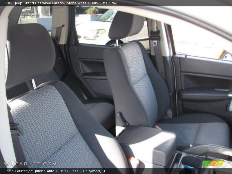 Stone White / Dark Slate Gray 2008 Jeep Grand Cherokee Laredo