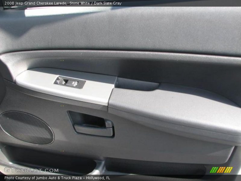 Stone White / Dark Slate Gray 2008 Jeep Grand Cherokee Laredo