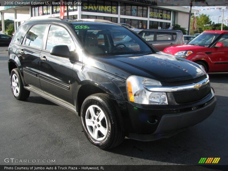 Black / Light Gray 2006 Chevrolet Equinox LS