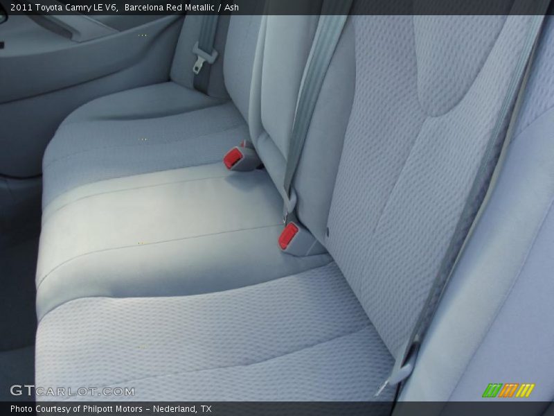 Barcelona Red Metallic / Ash 2011 Toyota Camry LE V6
