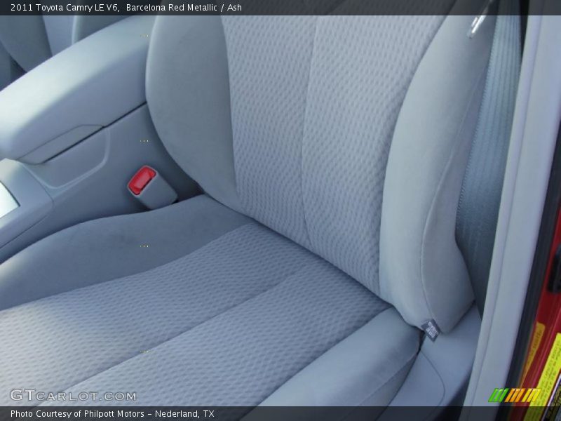 Barcelona Red Metallic / Ash 2011 Toyota Camry LE V6