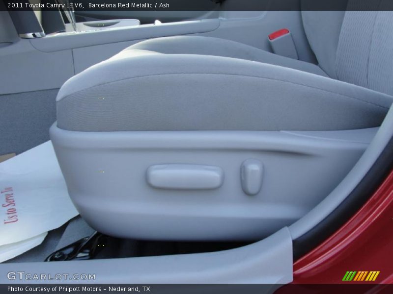 Barcelona Red Metallic / Ash 2011 Toyota Camry LE V6