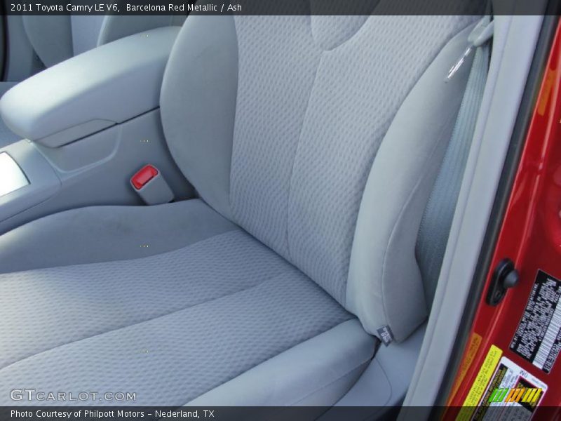 Barcelona Red Metallic / Ash 2011 Toyota Camry LE V6
