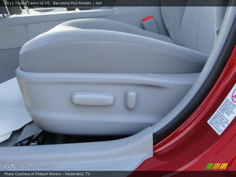 Barcelona Red Metallic / Ash 2011 Toyota Camry LE V6