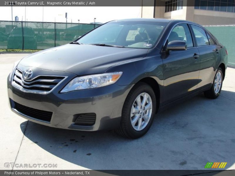 Magnetic Gray Metallic / Ash 2011 Toyota Camry LE