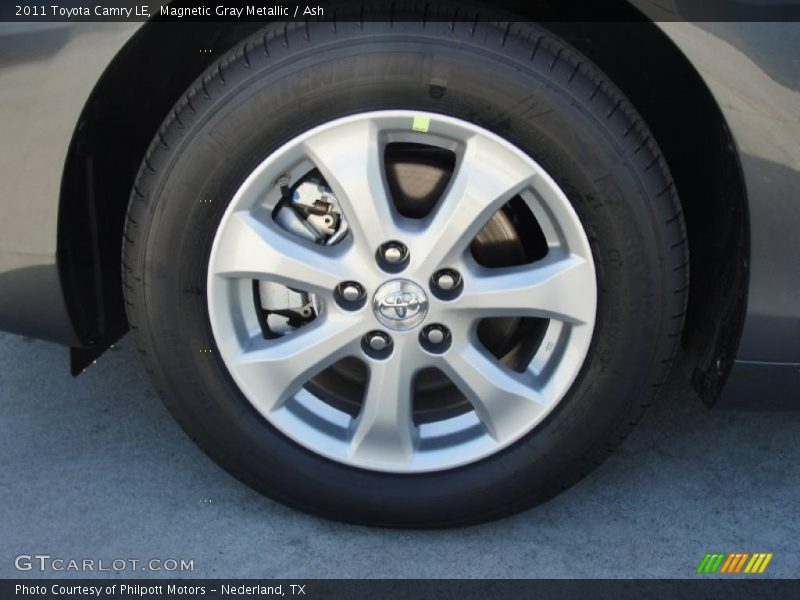 Magnetic Gray Metallic / Ash 2011 Toyota Camry LE