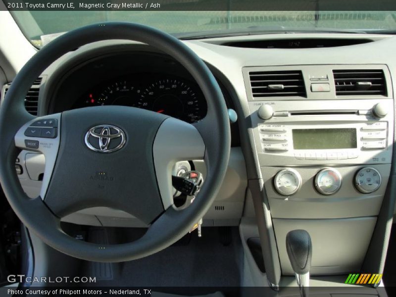 Magnetic Gray Metallic / Ash 2011 Toyota Camry LE