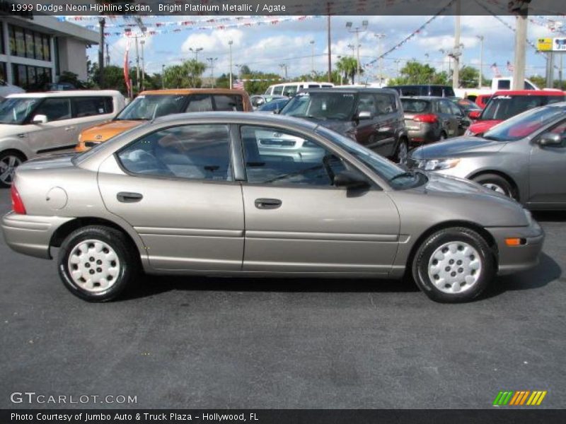  1999 Neon Highline Sedan Bright Platinum Metallic