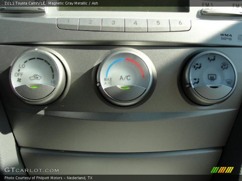 Magnetic Gray Metallic / Ash 2011 Toyota Camry LE