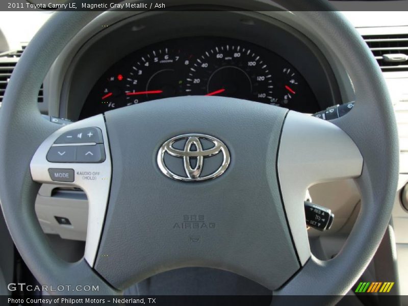 Magnetic Gray Metallic / Ash 2011 Toyota Camry LE