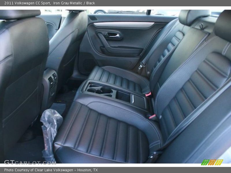 Iron Gray Metallic / Black 2011 Volkswagen CC Sport