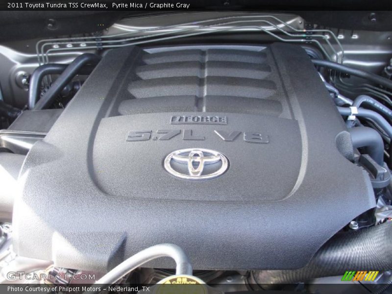  2011 Tundra TSS CrewMax Engine - 5.7 Liter i-Force DOHC 32-Valve Dual VVT-i V8