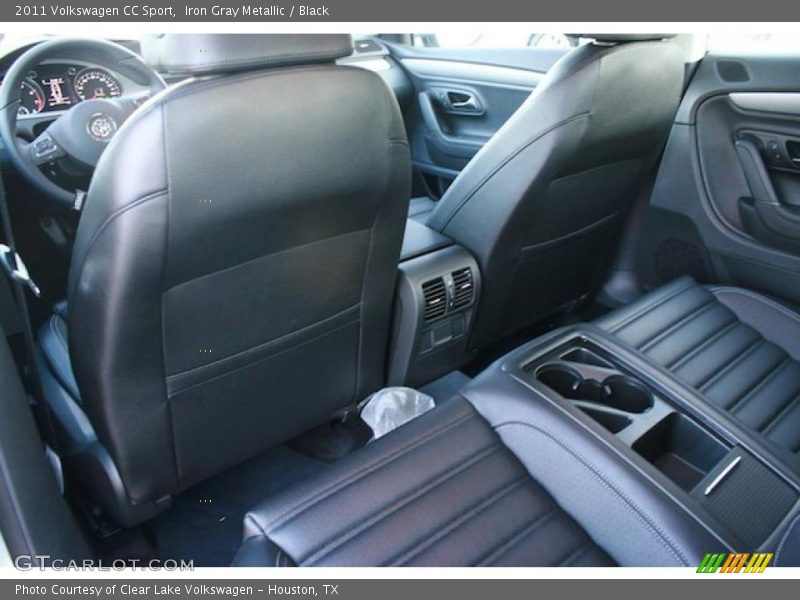 Iron Gray Metallic / Black 2011 Volkswagen CC Sport