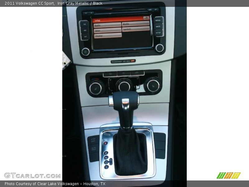 Iron Gray Metallic / Black 2011 Volkswagen CC Sport