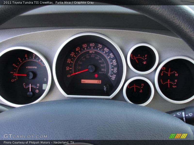  2011 Tundra TSS CrewMax TSS CrewMax Gauges