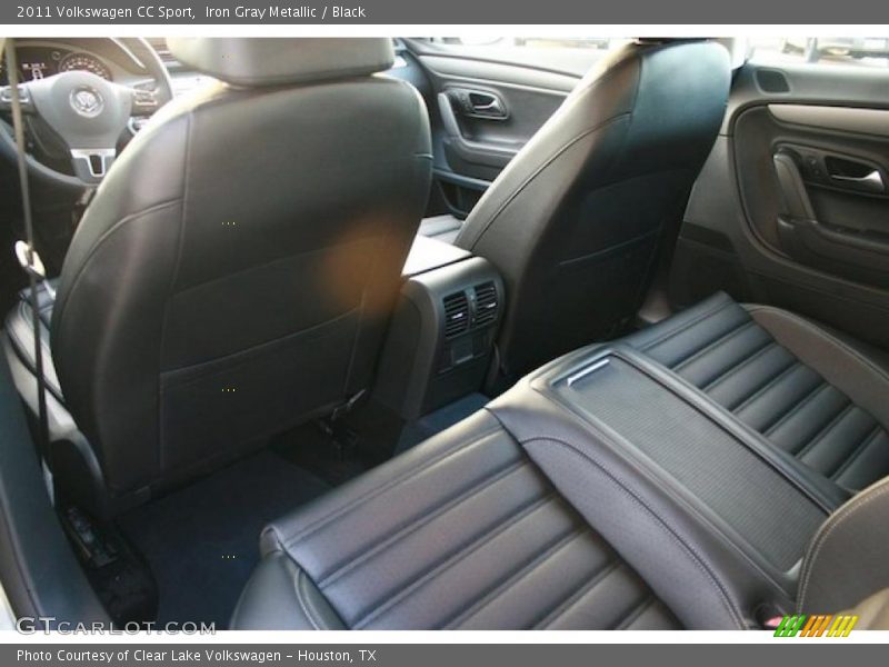 Iron Gray Metallic / Black 2011 Volkswagen CC Sport