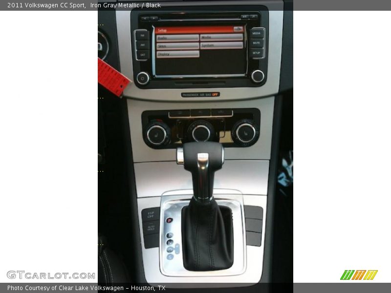 Iron Gray Metallic / Black 2011 Volkswagen CC Sport
