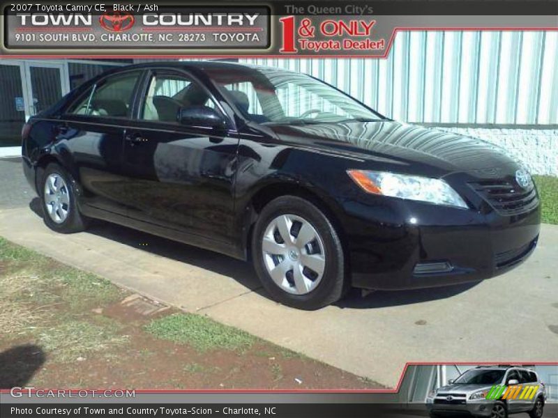 Black / Ash 2007 Toyota Camry CE