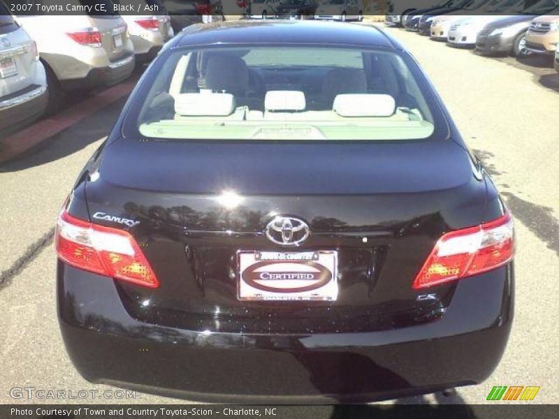 Black / Ash 2007 Toyota Camry CE