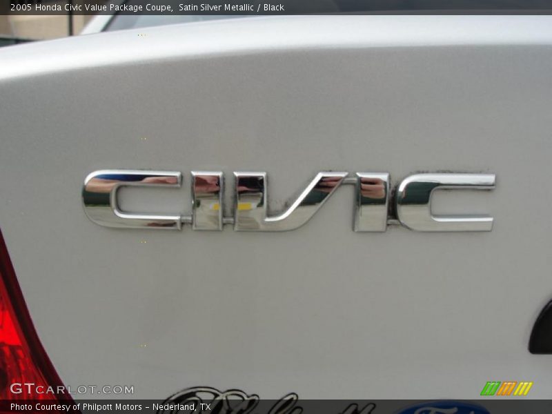  2005 Civic Value Package Coupe Logo