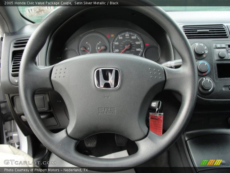  2005 Civic Value Package Coupe Steering Wheel