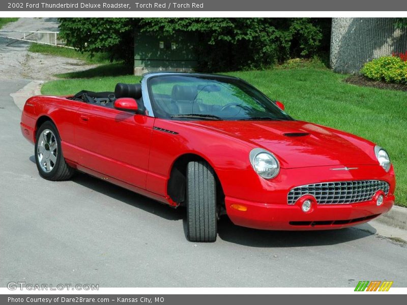 Torch Red / Torch Red 2002 Ford Thunderbird Deluxe Roadster