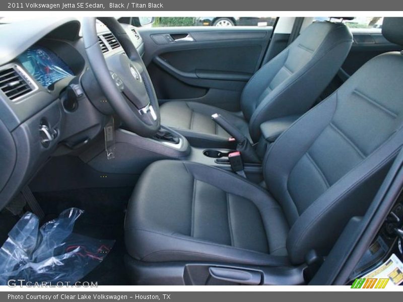 Black / Titan Black 2011 Volkswagen Jetta SE Sedan