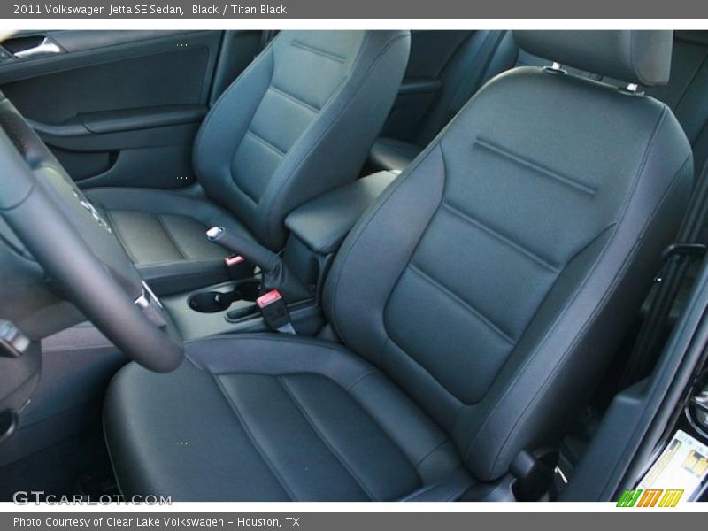 Black / Titan Black 2011 Volkswagen Jetta SE Sedan