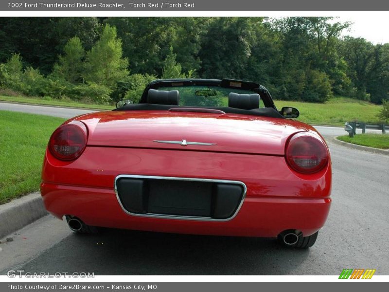 Torch Red / Torch Red 2002 Ford Thunderbird Deluxe Roadster