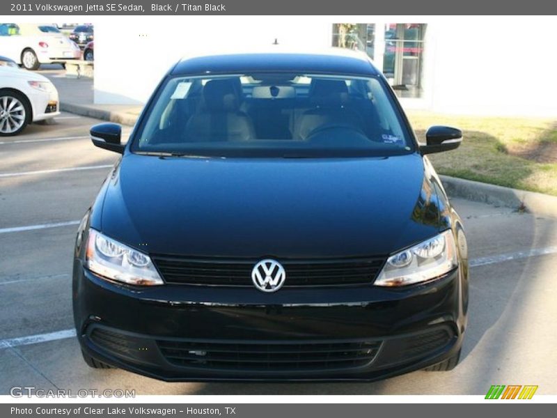 Black / Titan Black 2011 Volkswagen Jetta SE Sedan