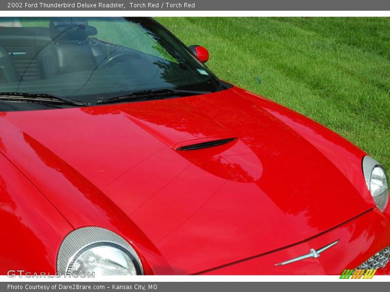 Torch Red / Torch Red 2002 Ford Thunderbird Deluxe Roadster