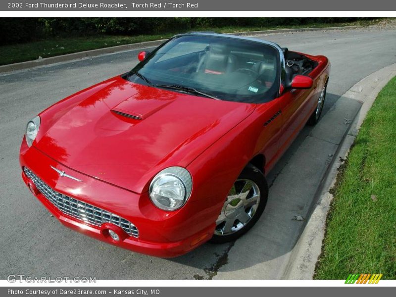 Torch Red / Torch Red 2002 Ford Thunderbird Deluxe Roadster