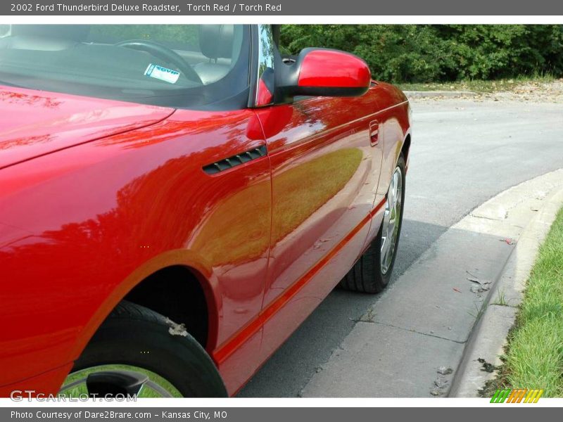 Torch Red / Torch Red 2002 Ford Thunderbird Deluxe Roadster