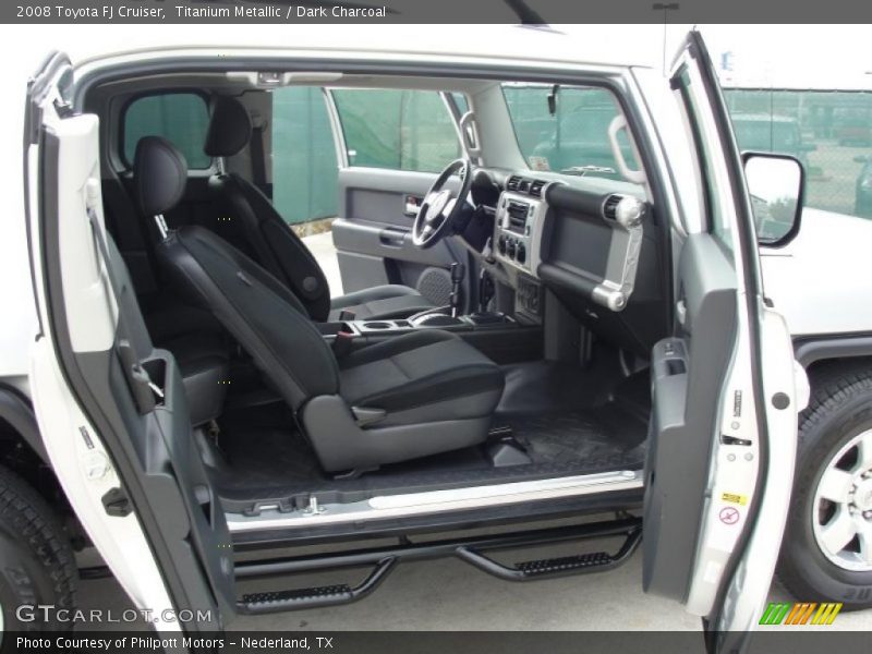 Titanium Metallic / Dark Charcoal 2008 Toyota FJ Cruiser