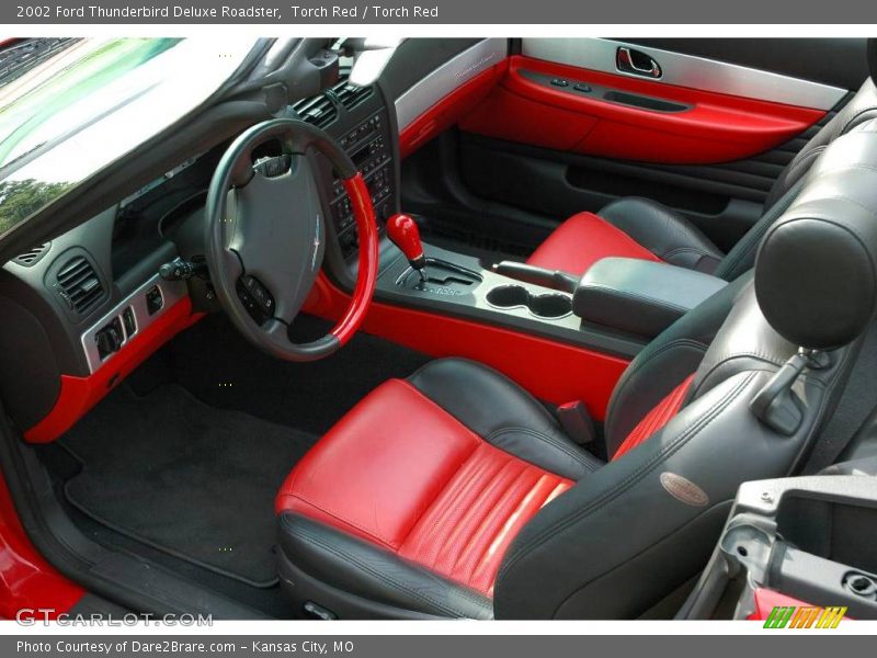 Torch Red / Torch Red 2002 Ford Thunderbird Deluxe Roadster