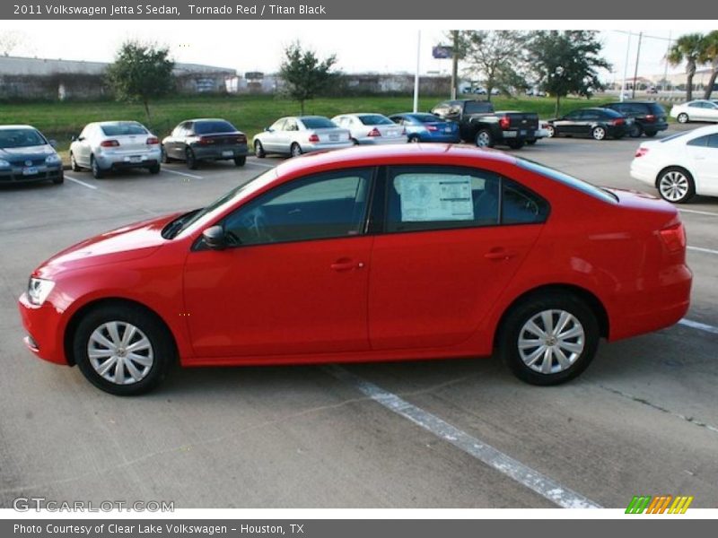  2011 Jetta S Sedan Tornado Red