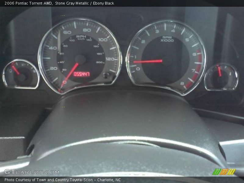 Stone Gray Metallic / Ebony Black 2006 Pontiac Torrent AWD