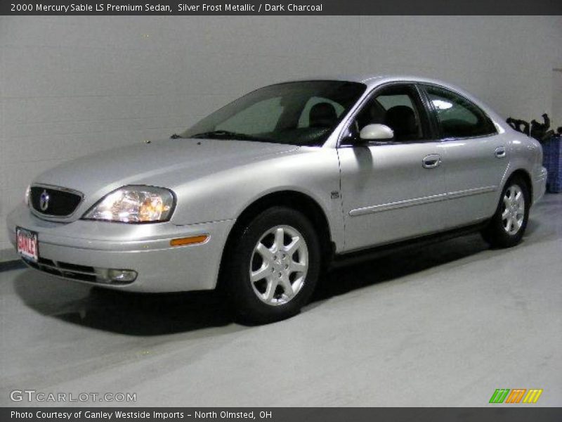 Silver Frost Metallic / Dark Charcoal 2000 Mercury Sable LS Premium Sedan