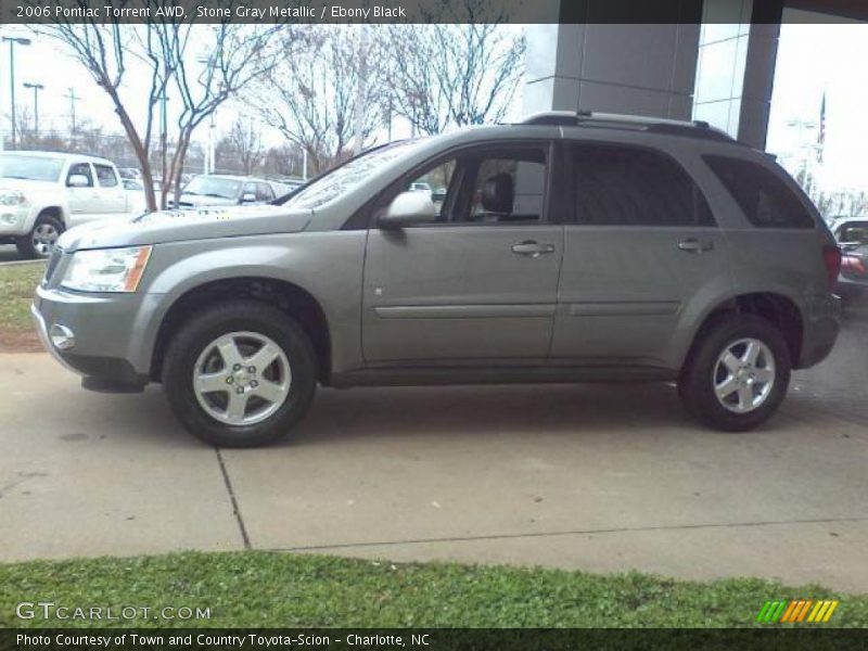 Stone Gray Metallic / Ebony Black 2006 Pontiac Torrent AWD